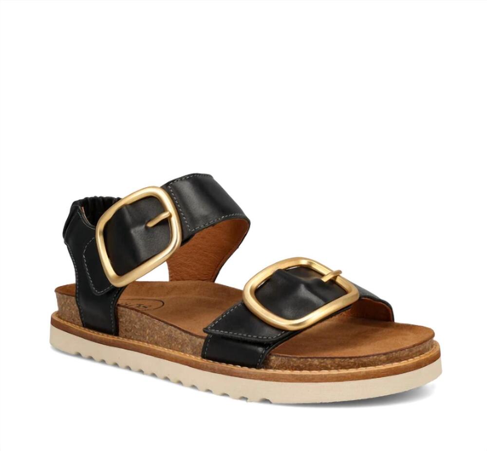 NEW TAOS women's on the double sandals in black